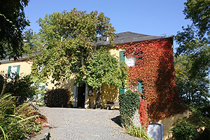 Das Forsthaus auf dem Gel&auml;nde von Schloss Homburg