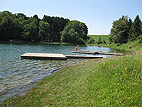 Entnahmestelle Kleine Bucht an der Bevertalsperre