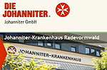 Ausschnitt aus der Homepage Johanniter-Krankenhaus Radevormwald