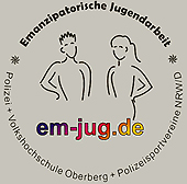 Logo em-jug - Emanzipatorische Jugendarbeit