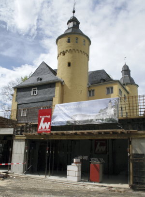 Der Erweiterungsbau von Schloss Homburg gilt als Herzstück des Gesamtprojekts (Foto:OBK)