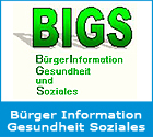 Logo BIGS B&uuml;rgerInformation Gesundheit und Selbsthilfe