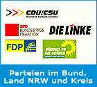 Logo Parteien im Bund, Land NRW und Kreis
