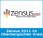 Logo Zensus 2011 im Oberbergischen Kreis