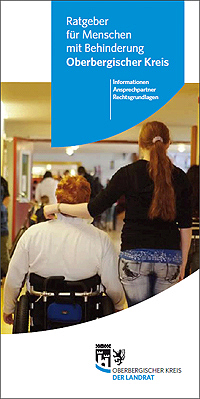 Titelblatt des Ratgebers für Menschen mit Behinderung