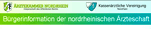 Ausschnitt aus der Homepage der B&uuml;rgerinformation der &Auml;rzteschaft