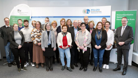Foto Ehrung Seniorensicherheitsberater 2024