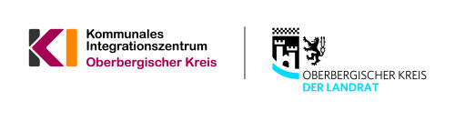Logo des Kommunalen Integrationszentrums des Oberbergischen Kreises. (Foto/ Grafik: OBK)