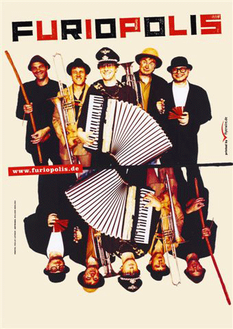Plakat der Band "Furiopolis" Plakat der Band "Furiopolis"