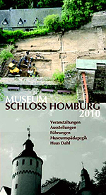 Titelseite des jahresprogramms 2010 Museum Schloss Homburg
