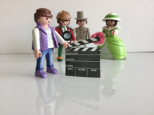 ... und Action! Hier dreht sich alles um PLAYMOBIL. (Foto: Museum und Forum Schloss Homburg)