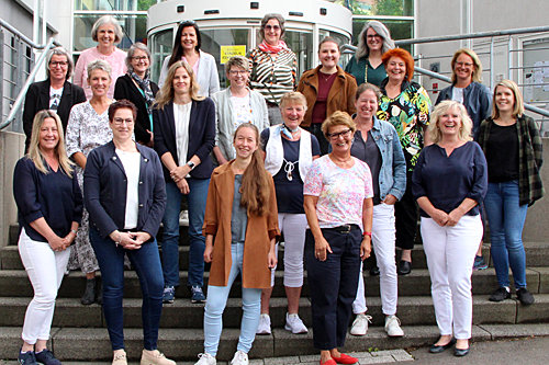Die Beraterinnen und Berater der Senioren- und Pflegeberatung im Oberbergischen Kreis. (Foto: OBK)