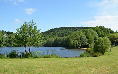 Badestelle Strandbad Bruch an der Aggertalsperre. (Foto: OBK)