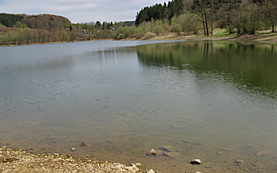 Badestelle DLRG an der Lingesetalsperre. (Foto: OBK)