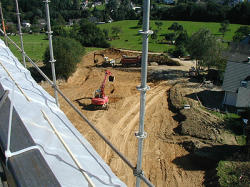 Bodenflächen-Recyclingmaßnahme