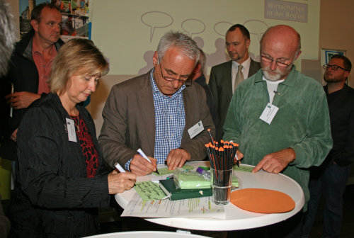 Das Angebot gemeinsam Projekte zu entwickeln wurde intensiv genutzt (Foto:OBK)   