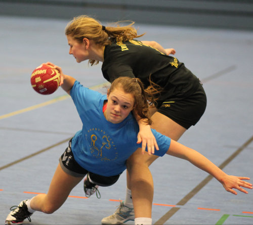 Erfolgreicher Abschluß der Nümbrechter Handballerinnen. (Foto: OBK)