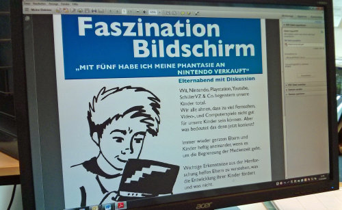 Faszination Bildschirm: Zu viel Medienkonsum schadet allerdings in der Entwicklung der Kinder. (Foto: OBK) Faszination Bildschirm: Zu viel Medienkonsum schadet allerdings in der Entwicklung der Kinder. (Foto: OBK)