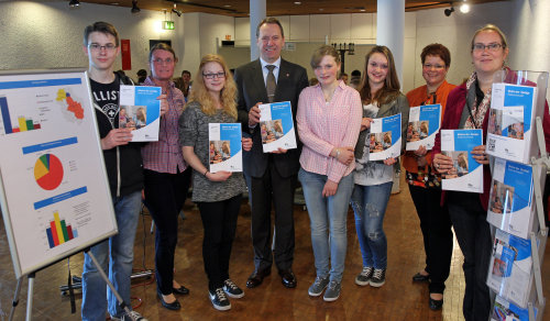 Kreisdirektor Jochen Hagt zeigte sich begeistert über die Ergebnisse der Präsentation. (Foto: OBK)