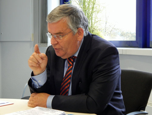 Von einem guten und seriös kalkulierten Haushalt spricht Landrat Hagen Jobi. (Foto: OBK)