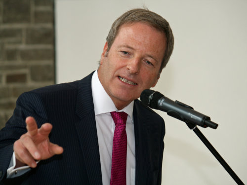 Flughafenchef Michael Garvens kritisierte Fehlentwicklungen in der Verkehrspolitik (Foto:OBK)