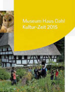 Ausschnitt aus Flyer Kultur-Zeit Haus Dahl 2015 (Foto:OBK)