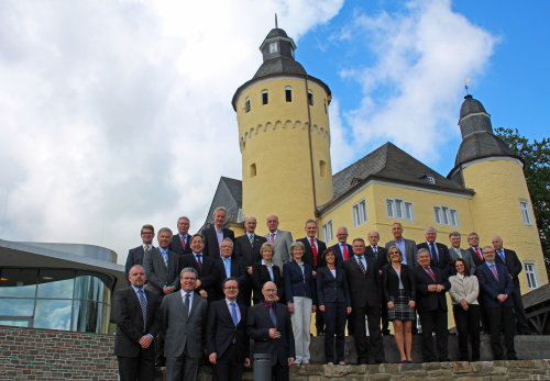 Der Landkreistag NRW tagte auf Schloss Homburg. (Foto: OBK)