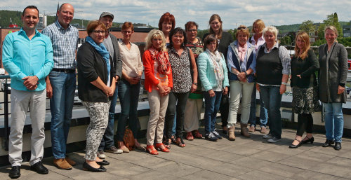 Das Interesse am "Rucksack-Projekt" - Teilnehmende der Informationsveranstaltung (Foto: Manfred Hötzel) Das Interesse am "Rucksack-Projekt" - Teilnehmende der Informationsveranstaltung (Foto: Manfred Hötzel)