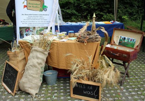 Der "Bauernhof im Koffer" ist ein Angebot für Kindergärten und Grundschulklassen. (Foto:OBK)