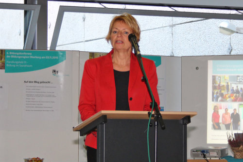 Die Leitende Regierungsschuldirektorin Christa Kuhle. (Foto:OBK)