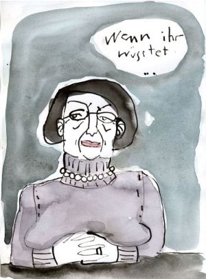 Aquarell von Wiebke Windhagen zum Autorenwettbewerb "Wenn ihr wüsstet", anlässlich der Aktionstage "Sucht hat immer eine Geschichte". (Foto: OBK) Aquarell von Wiebke Windhagen zum Autorenwettbewerb "Wenn ihr wüsstet", anlässlich der Aktionstage "Sucht hat immer eine Geschichte". (Foto: OBK)