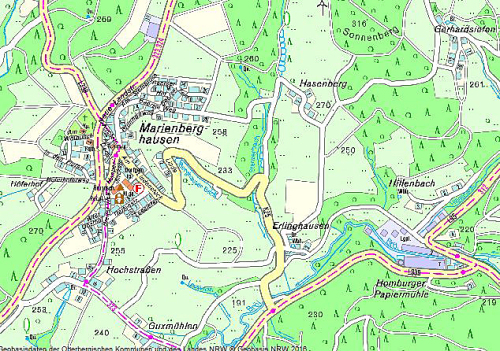 An der Kreisstraße 25 muss ein Bachdurchlass erneuert werden (Grafik: RIO OBK)