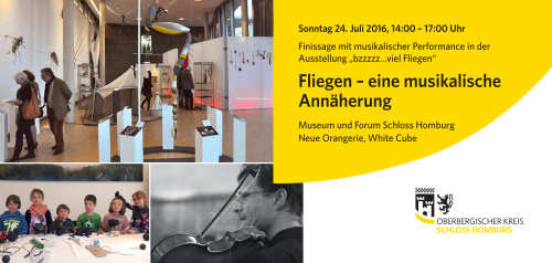 Flyer Finissage Fliegen