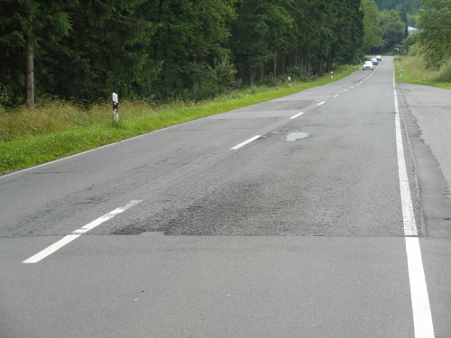 Die Kreisstraße 23 im Othetal. (Foto:OBK)