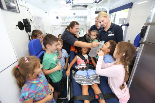 Der Rettungsdienst des Oberbergischen Kreises zum anfassen. 