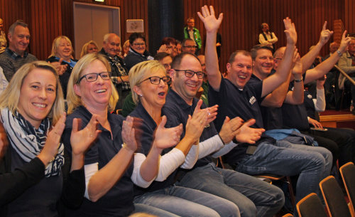 Jedinghagen jubelt. (Foto: OBK)