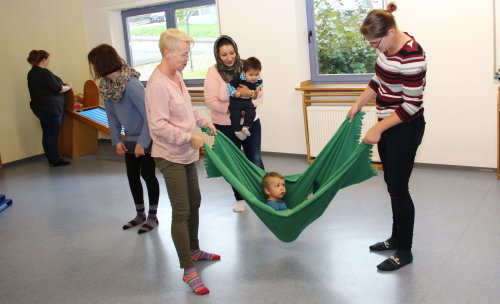 Bewegung gehört zum Programm. (Foto: OBK)