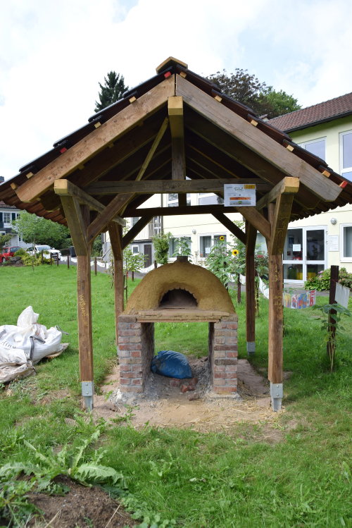 Der Backes wurde nach dem Trocknen ein erstes Mal benutzt. (Foto: OBK/Astrid Marcinkowski)