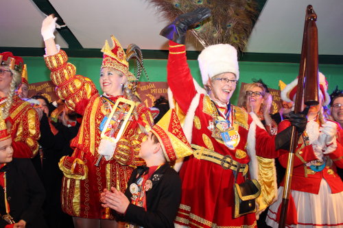 Prinz Svenja I. und Bauer Renate - beide aus dem Hause Bosch. (Foto: OBK)