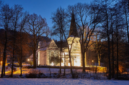 Die Kreuzkirche in Wiedenest. (Foto: OBK)