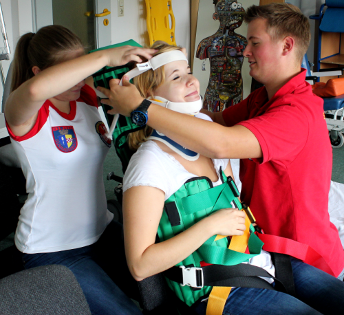 Theorie und praktische Umsetzung waren gleichermaßen Teil der Ausbildung. (Foto: OBK)
