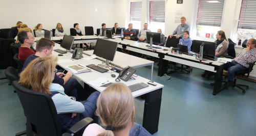 In großer Runde wurden die Ergebnisse zusammengetragen. (Foto: OBK)