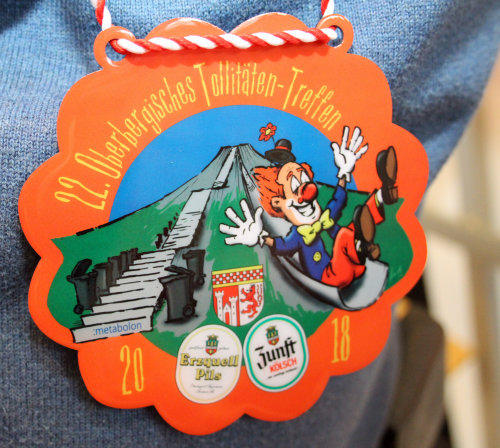 Äußerst begehrt: Der Karnevalsorden des Oberbergischen Kreises 2018. (Foto: OBK)
