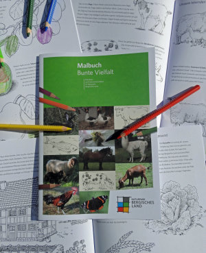 Malbuch Bunte Vielfalt (Foto: Naturpark Bergisches Land)
