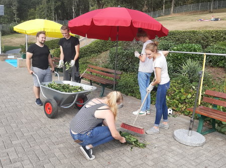 Im Engelskirchen stand Gartenarbeit an. (Foto: OBK)