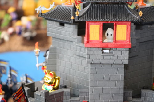 ... auch hier hat sich das kleine Schlossgespenst versteckt. (Foto: OBK)