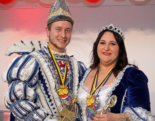 Das Morsbacher Prinzenpaar: Prinz Michael und Prinzessin Verena I. (Foto: OBK)