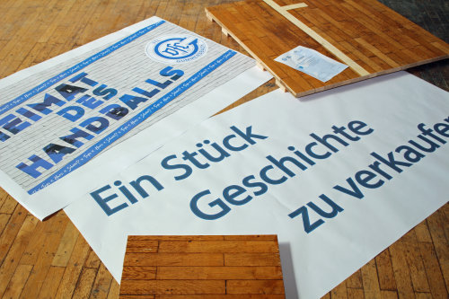 Kreis und VfL Gummersbach werben für den guten Zweck. (Foto: OBK)