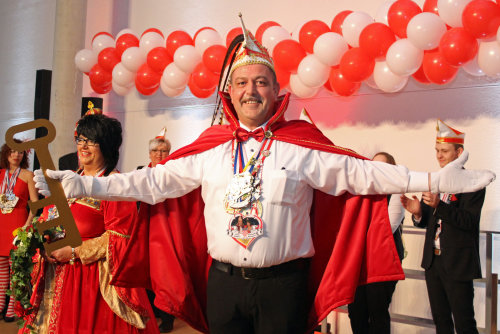 "Emol Prinz ze sin!" - dieser Traum erfüllte sich für Guido I., Karnevalsfreude Schönenbach. (Foto: OBK)