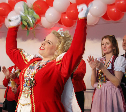 Prinzessin Janina I. genoss ihren Auftritt. (Foto: OBK) 